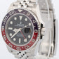 PAPERS Rolex GMT-Master II 40mm PEPSI Red JUBILEE Stainless 126710 BLRO BOX