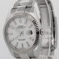 2023 PAPERS Rolex DateJust 41mm 18K White Gold Steel OYSTER 126334 BOX