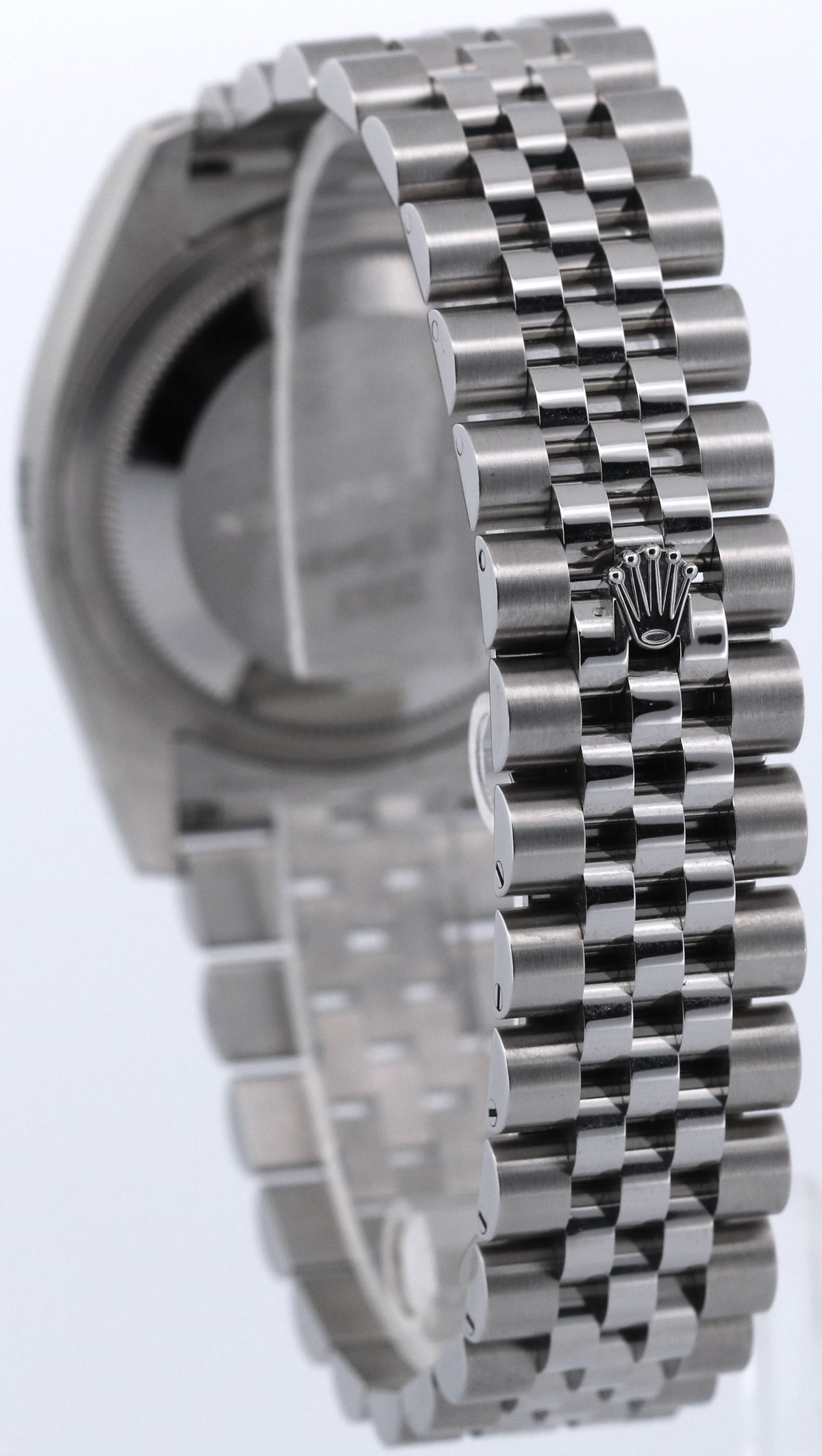 New Stickered Rolex DateJust 116234 Silver 18K Steel Jubilee 36mm Box Papers
