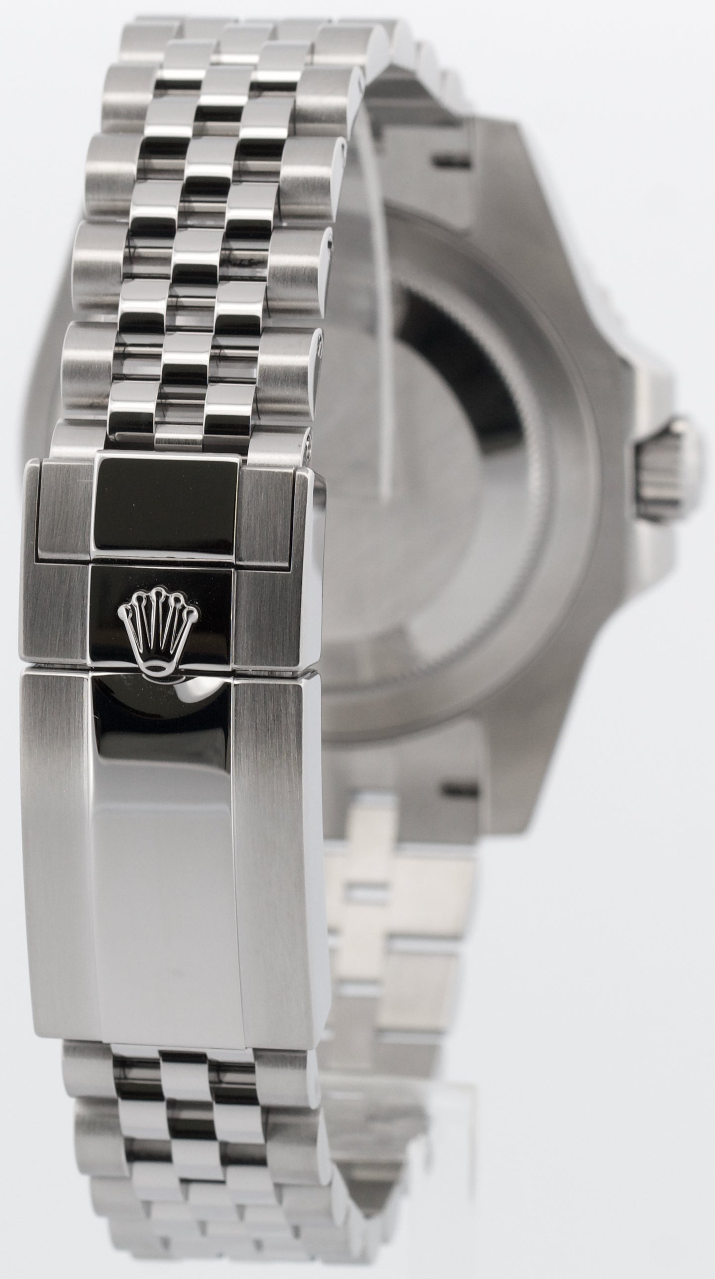 PAPERS Rolex GMT-Master II 40mm PEPSI Red JUBILEE Stainless 126710 BLRO BOX