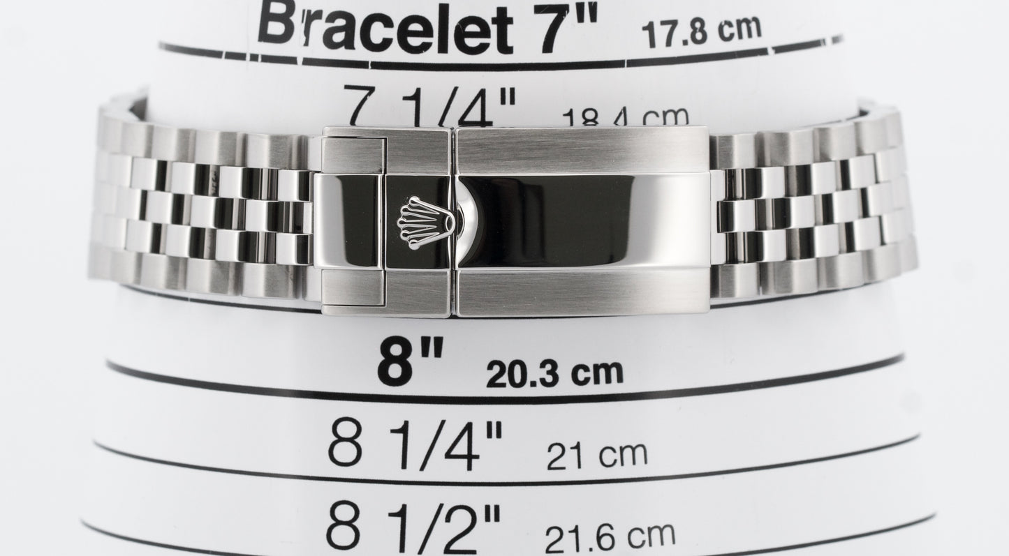 PAPERS Rolex GMT-Master II 40mm PEPSI Red JUBILEE Stainless 126710 BLRO BOX