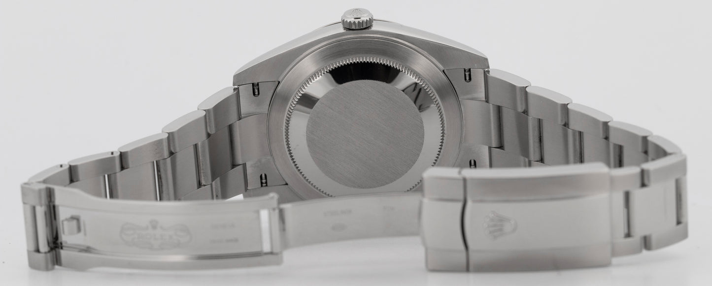 2023 PAPERS Rolex DateJust 41mm 18K White Gold Steel OYSTER 126334 BOX