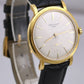 VINTAGE Patek Philippe Calatrava Gubelin 35mm 18K Yellow Gold Ivory Leather 3429