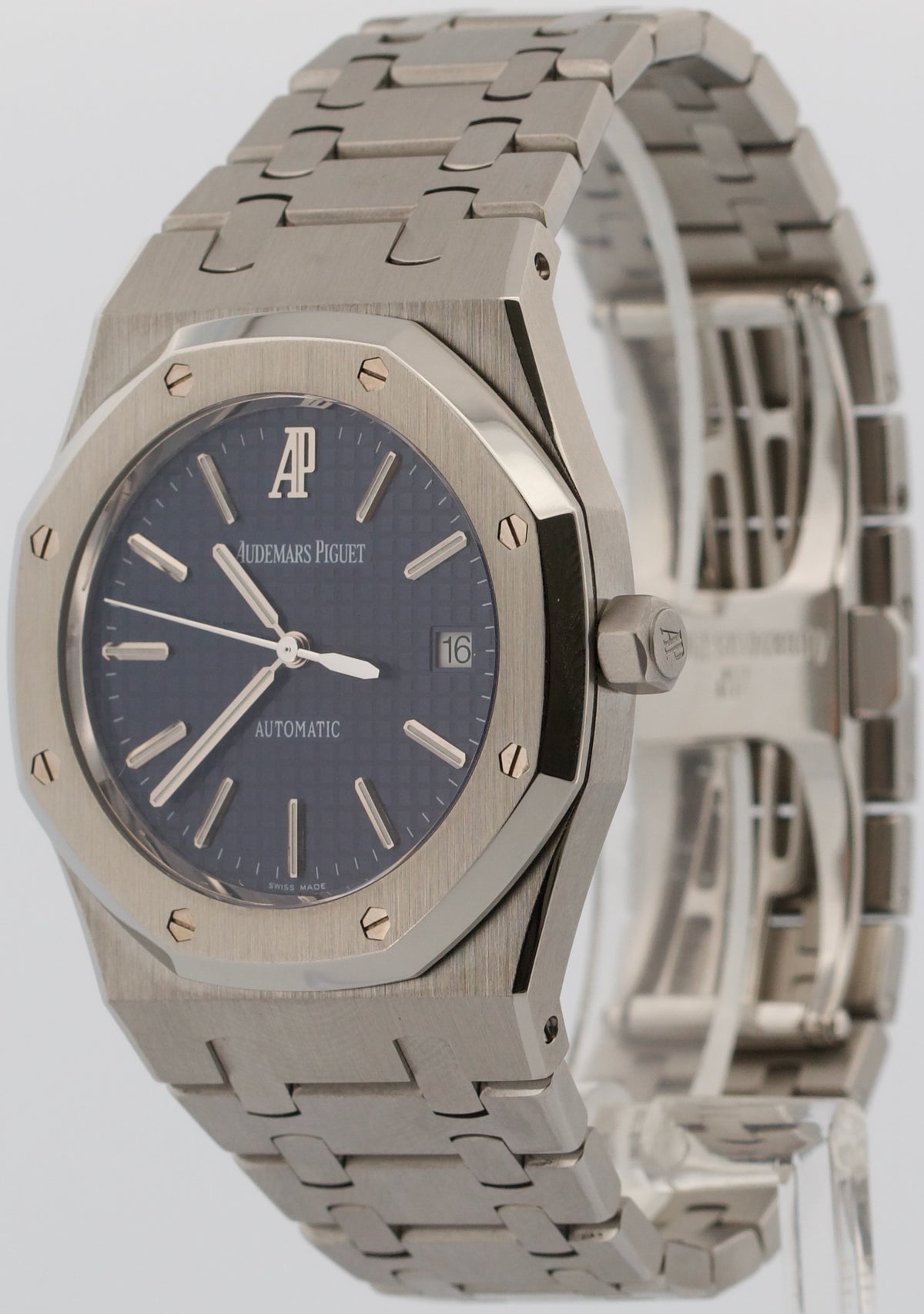 Audemars Piguet Royal Oak 15300ST.OO.1220ST.02 Blue 39mm Stainless Steel Watch