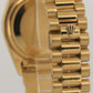 1986 Rolex Day-Date President WHITE ROMAN 36mm 18K Yellow Gold 18038 Watch