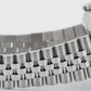 Rolex DateJust 36mm SILVER Stainless Steel 18K White Gold JUBILEE Fluted 16014