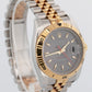 Rolex DateJust 116263 Turn-O-Graph 36mm Gray Two-Tone Yellow Gold Steel Watch