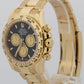 2023 PAPERS Rolex Daytona 40mm Black NEWMAN 18K Yellow Gold 126508 Watch BOX