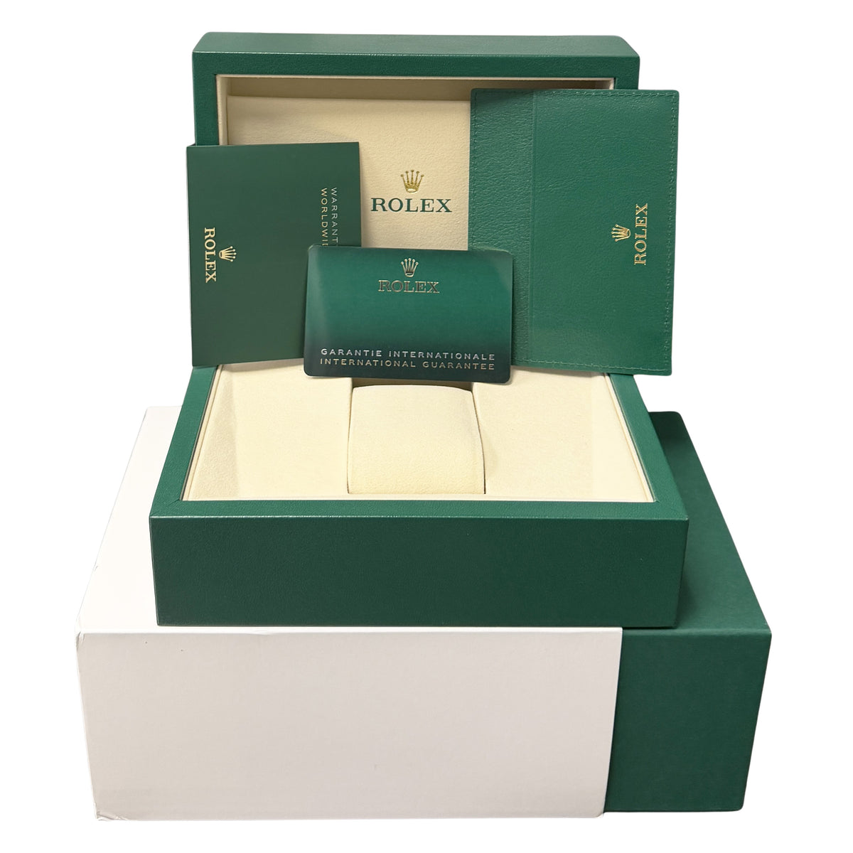 April 2026 Rolex Explorer II 226570 Polar White 42mm Steel Watch Box Papers