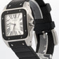 Cartier Santos 100 XL 2656 W20121U2 Black Rubber Stainless Steel 38mm Watch