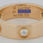 Cartier Love Ring Size 54 Diamond 18K Rose Gold
