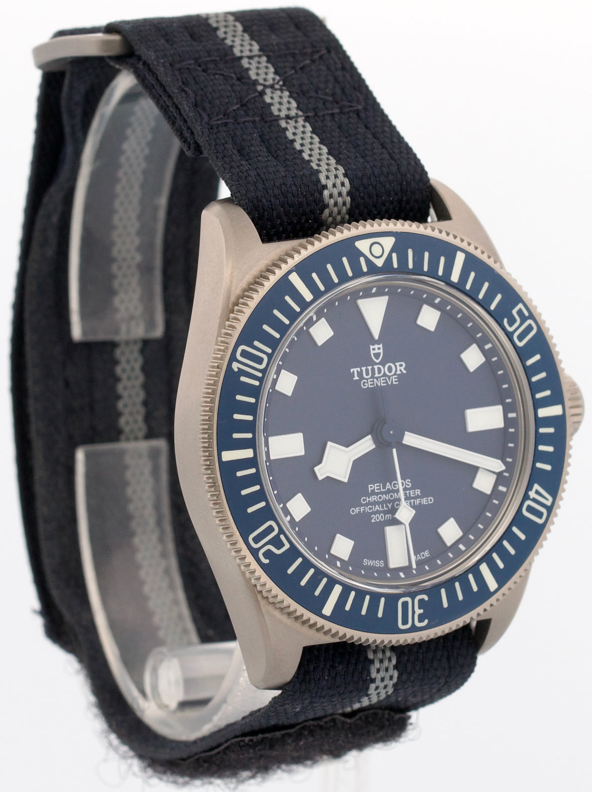2022 Tudor Pelagos FXD 25707B/22 Navy Blue Titanium Fabric 42mm Box Papers