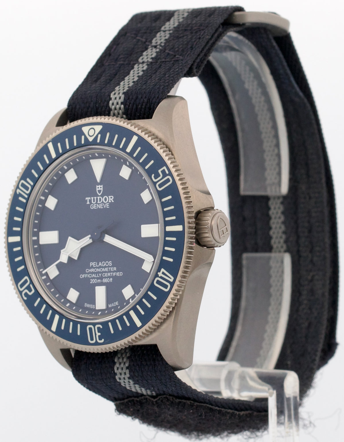 2022 Tudor Pelagos FXD 25707B/22 Navy Blue Titanium Fabric 42mm Box Papers