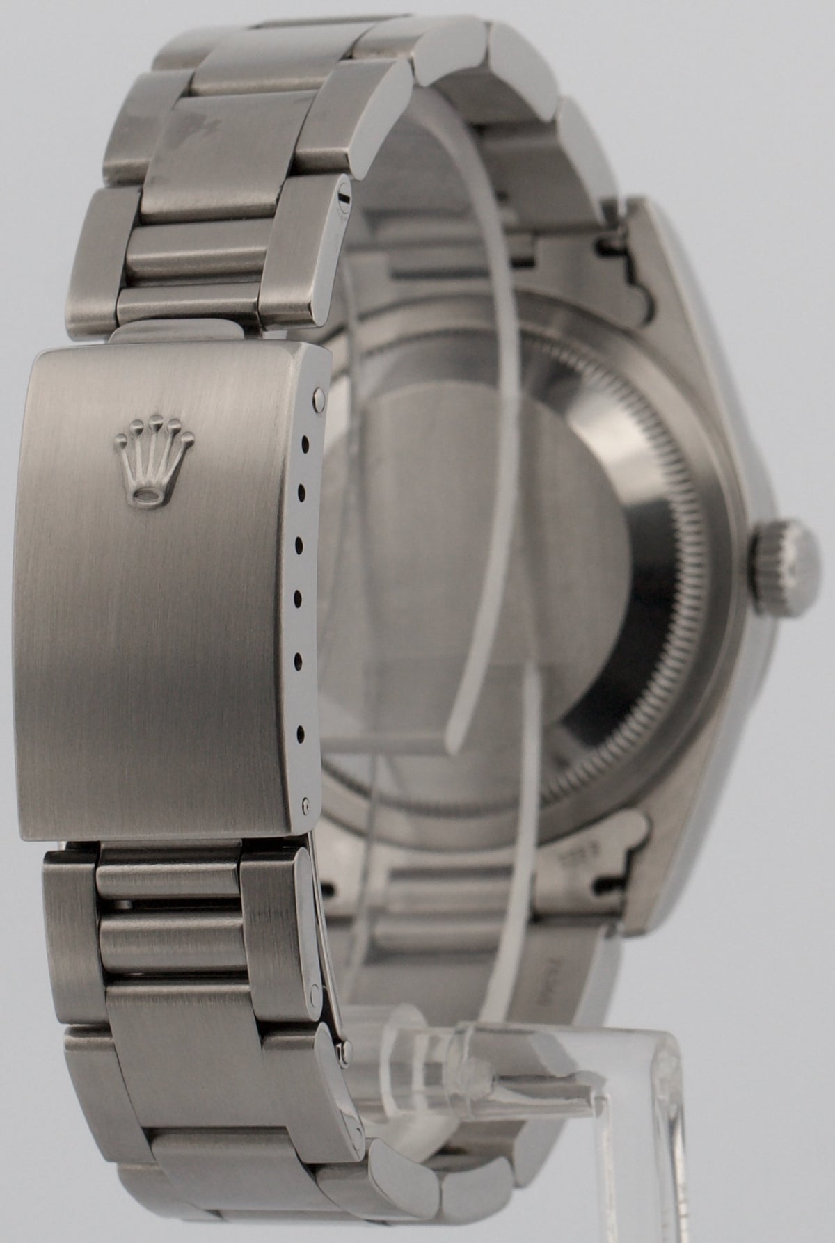 2004 Rolex DateJust 16200 White Roman Stainless Steel 36mm Oyster RSC Box Papers