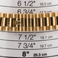 1981 Rolex Day-Date President 18038 Black Fluted 18K Yellow Gold 36mm Watch