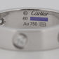 Cartier Love Ring Size 60 Diamond 18K White Gold Box