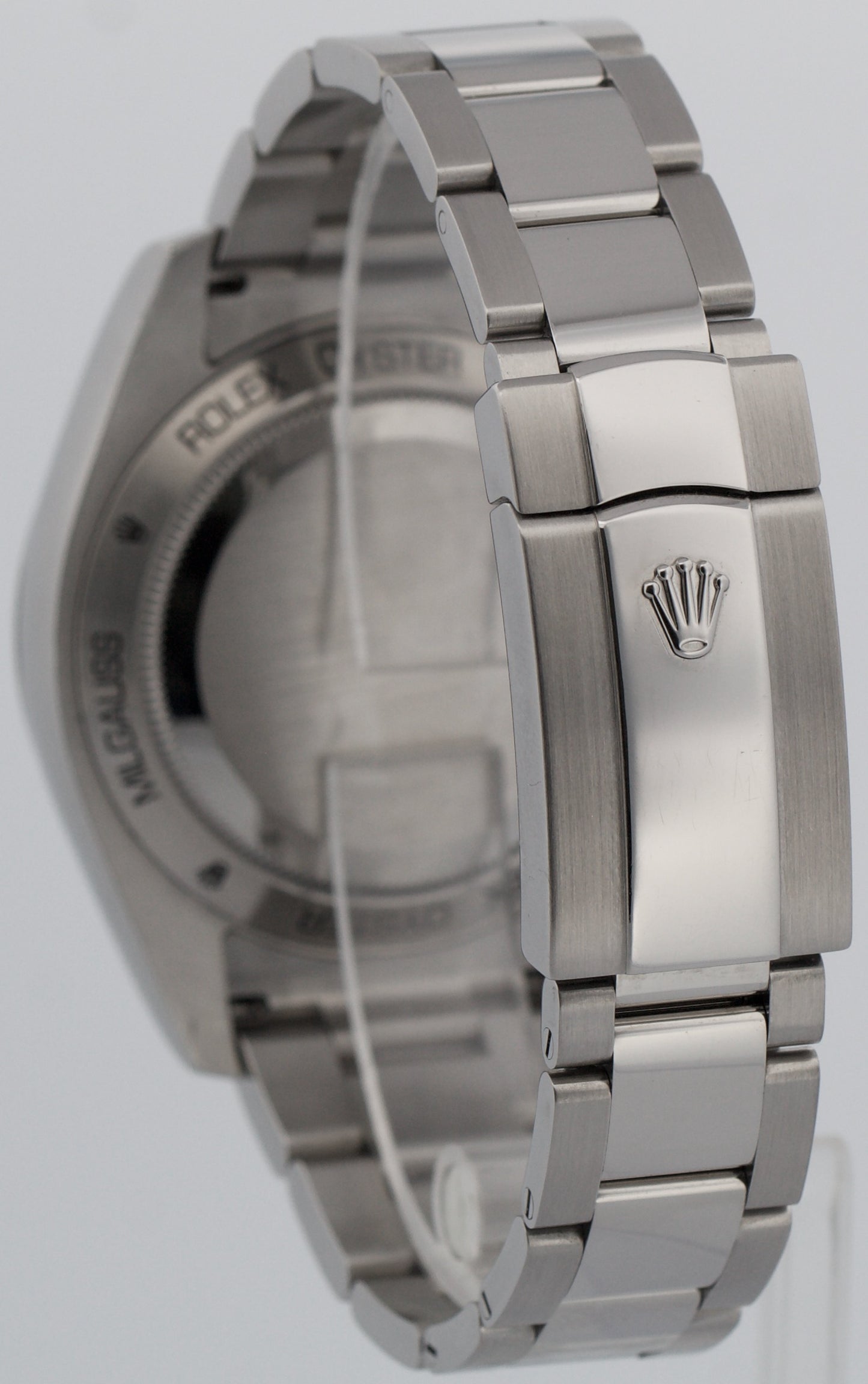 UNPOLISHED Rolex Milgauss BLUE Green Stainless RANDOM SERIAL 40mm 116400 GV