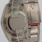 New Stickered 2010 Rolex Milgauss 116400 GV Black Green 40mm Steel Box Papers