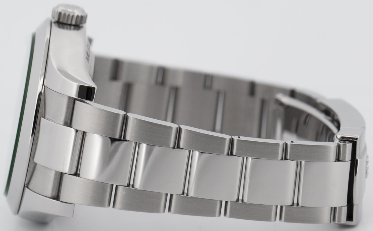 UNPOLISHED Rolex Milgauss BLUE Green Stainless RANDOM SERIAL 40mm 116400 GV