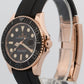 2022 Rolex Yacht-Master 268655 Black 18K Rose Gold Oysterflex 37mm Box Papers