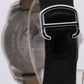 Cartier Calibre 3389 / W7100037 Silver Roman 42mm Steel Leather Date Watch