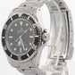 Rolex No-Date Submariner 14060 Black 4-Line Rehaut Stainless Steel 40mm Watch