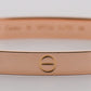 2021 Cartier Love Bracelet Size 18 18K Rose Gold Box Papers