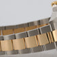 2004 Rolex Submariner Date 16613 Serti Champagne Blue Steel 18K 40mm Box Papers