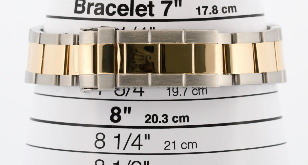 2004 Rolex Submariner Date 16613 Serti Champagne Blue Steel 18K 40mm Box Papers