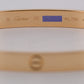 Cartier Love Bracelet Size 20 18K Yellow Gold Box