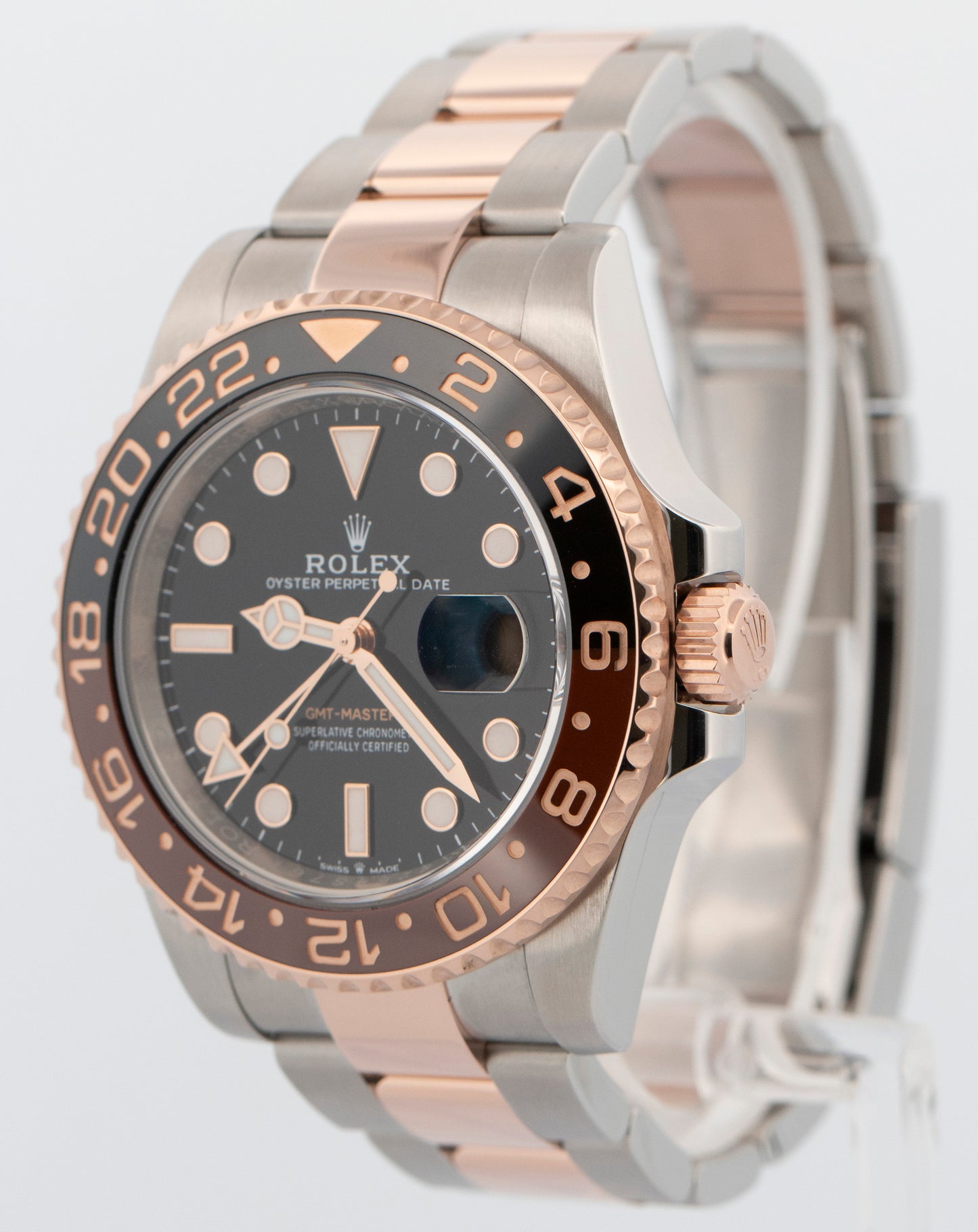 2024 PAPERS Rolex GMT-Master II ROOT BEER Brown 18K Gold 40mm 126711 CHNR BOX