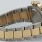 Rolex Daytona Cosmograph 40mm WHITE Two-Tone 18K Yellow Gold Steel Watch 16523