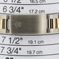 PAPERS Rolex Oyster Perpetual Date 34mm BLACK 18K Yellow Gold OYSTER 15233 BOX