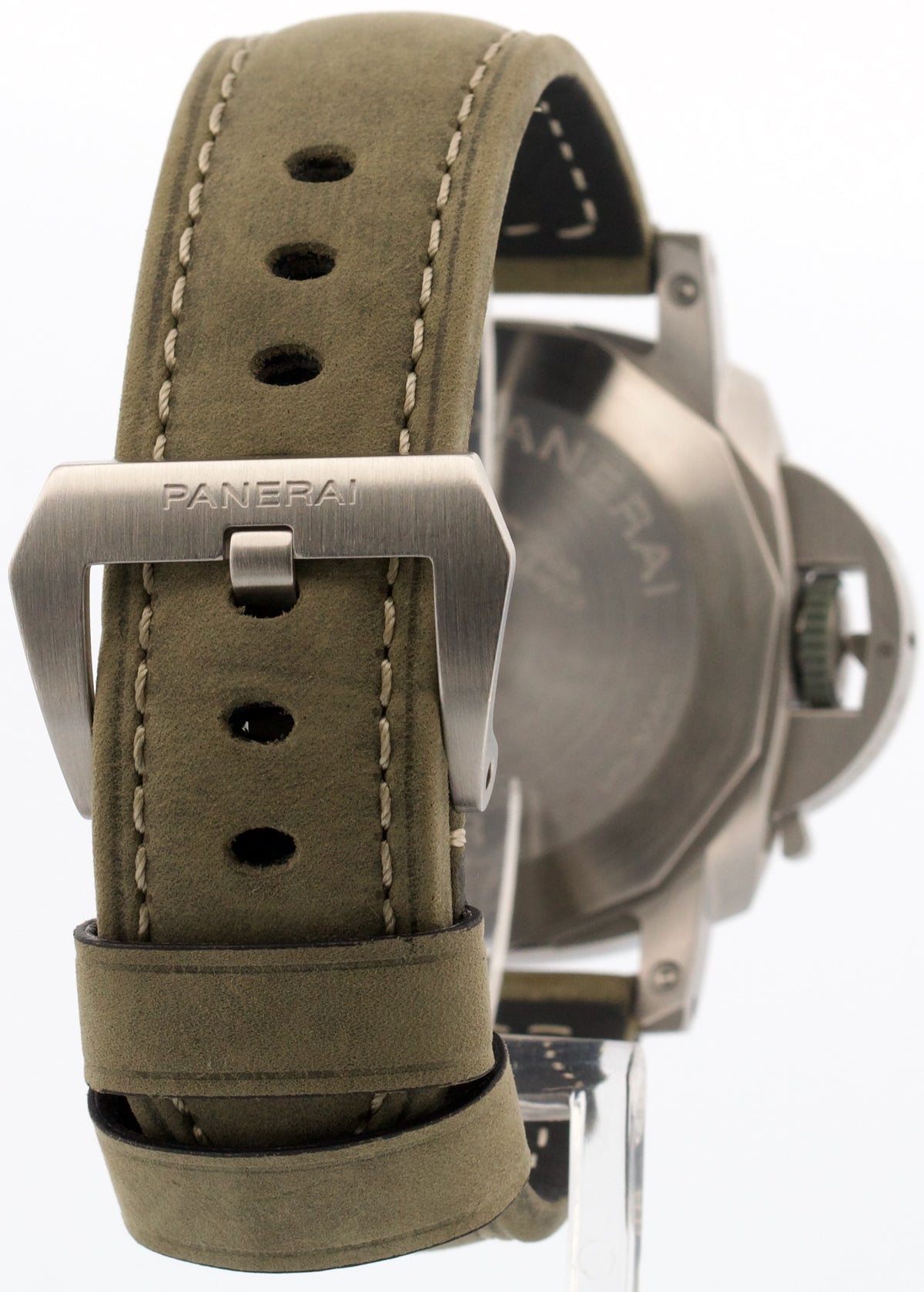 2022 Panerai Luminor Marina PAM01356 eSteel Verde Smeraldo Green 44mm Box Papers