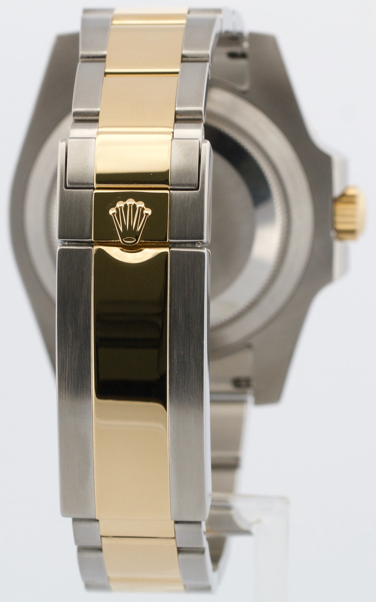 Rolex Submariner BLUE 40mm Ceramic 18K Yellow Gold Two-Tone Steel 116613 LB BOX