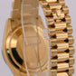 Rolex Day-Date President 118208 Champagne Wave 18K Yellow Gold 36mm Watch Box
