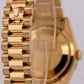 Rolex Day-Date President 118208 Champagne Wave 18K Yellow Gold 36mm Watch Box