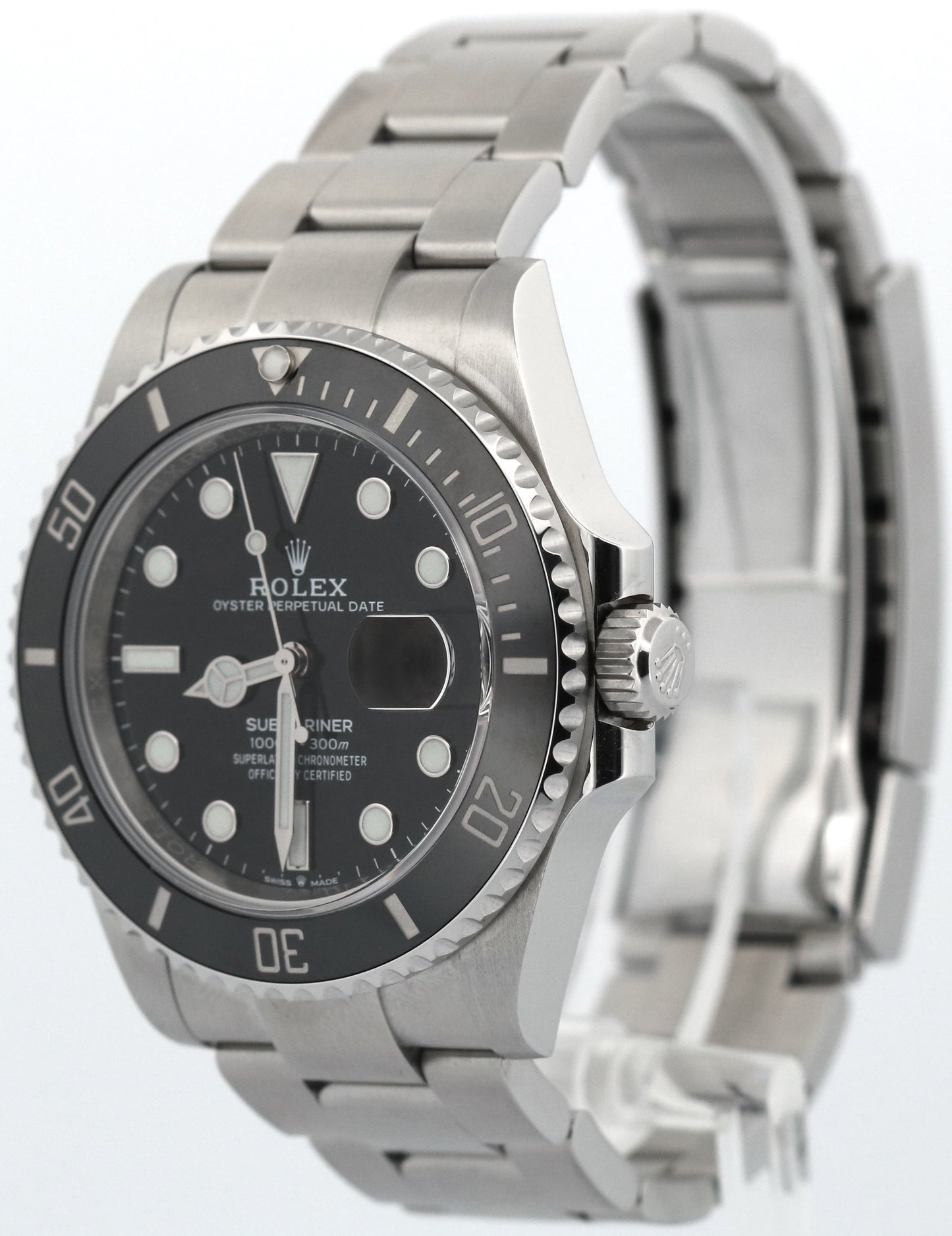 2023 PAPERS Rolex Submariner 41 Steel BLACK Ceramic 41mm 126610 LN Watch BOX