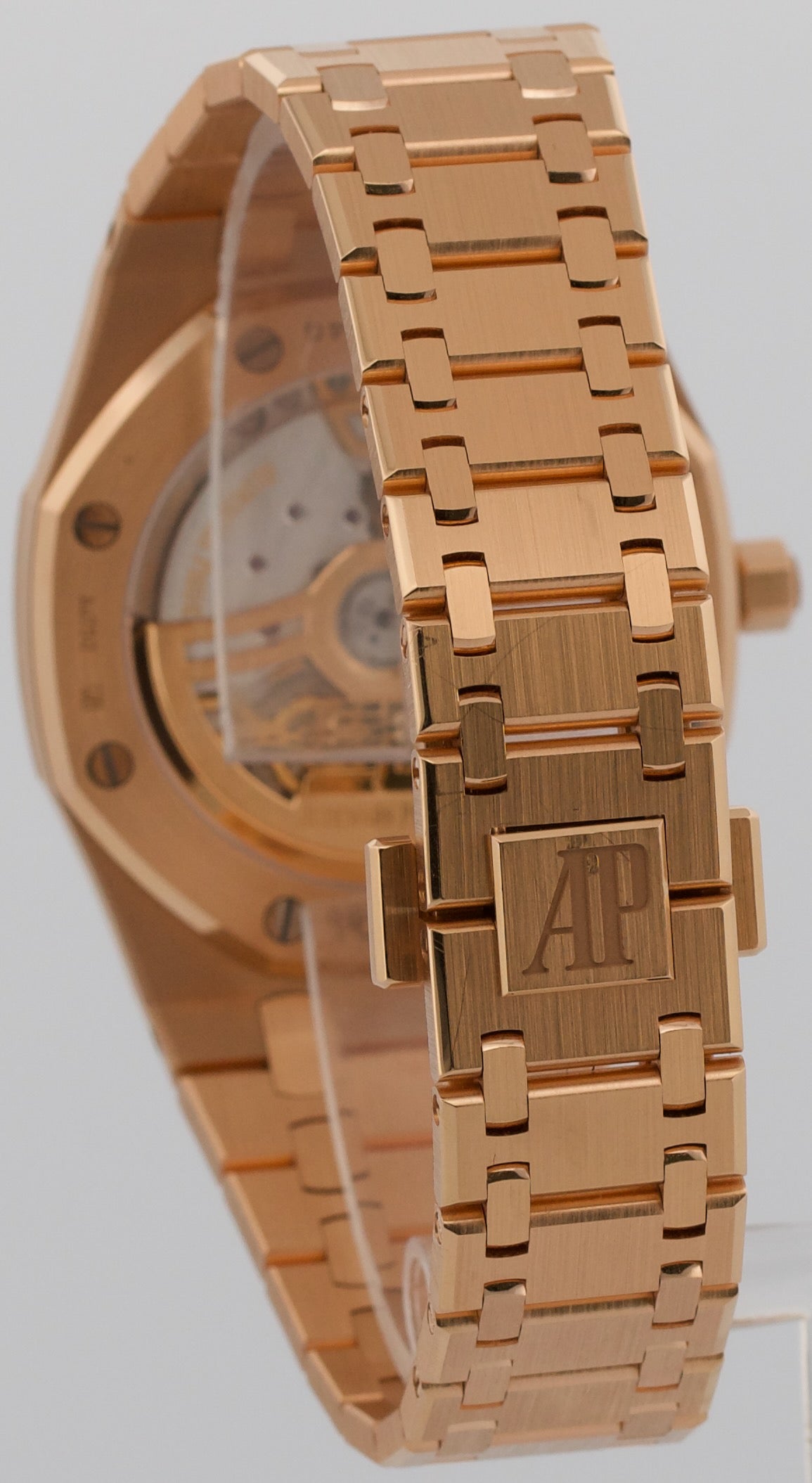 Audemars Piguet Royal Oak 16202OR 18K Rose Gold Ombre Extra Thin 39mm Box Papers