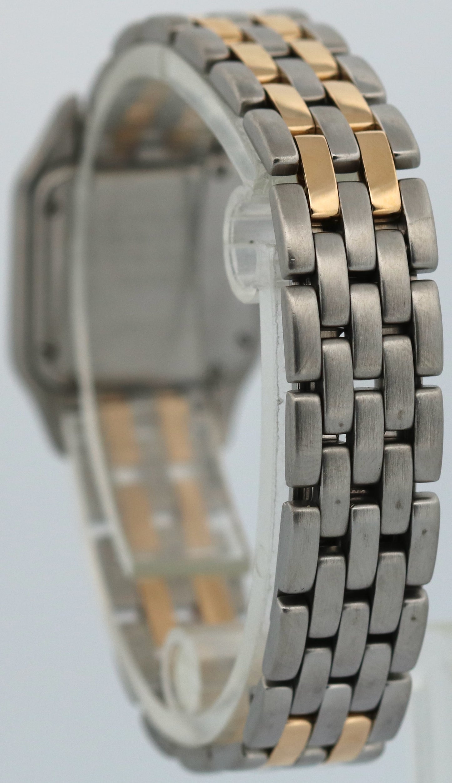 Ladies Cartier Panthere DIAMOND 18K Yellow Gold Steel Roman 22mm Quartz 112000R