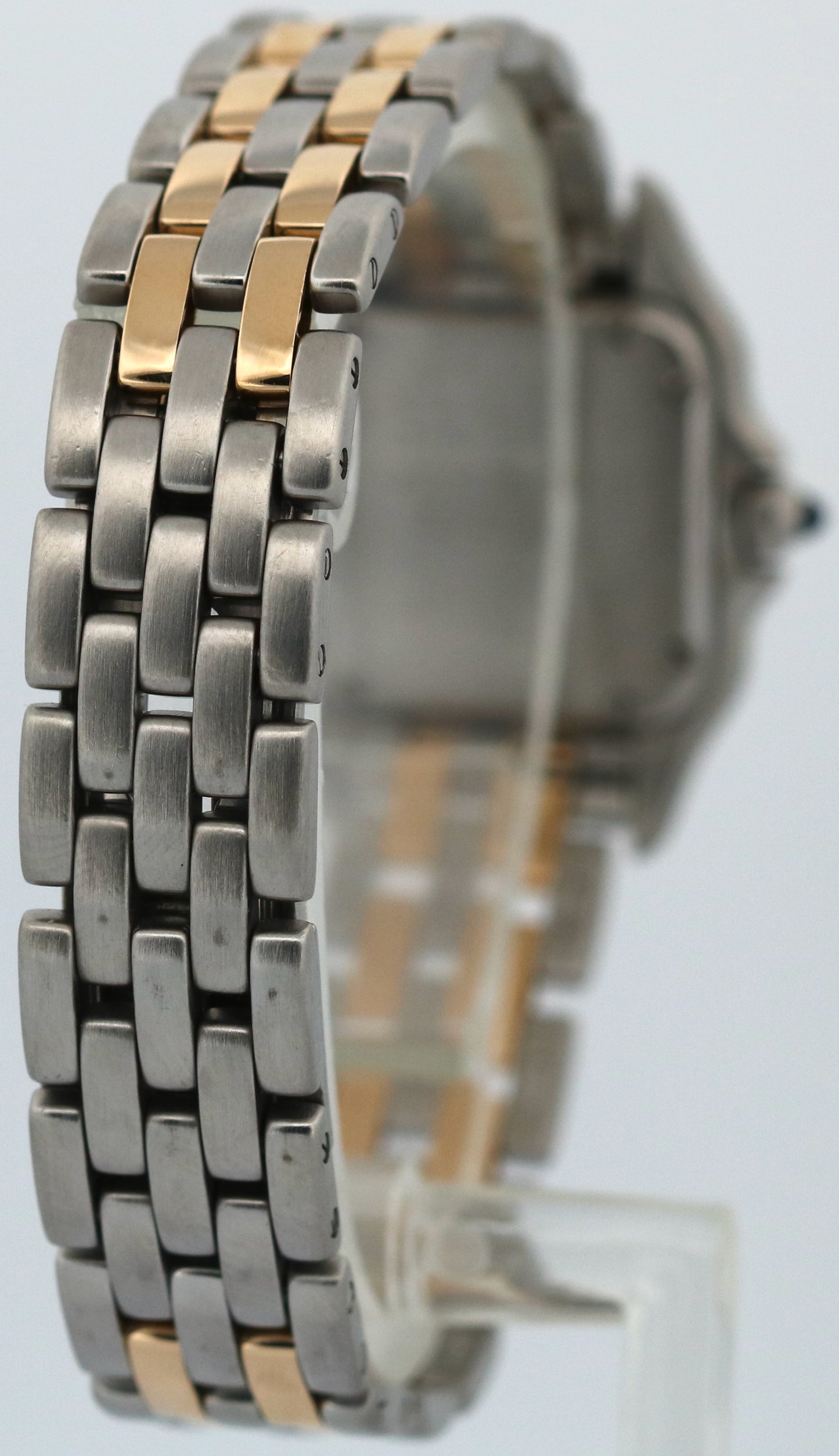 Ladies Cartier Panthere DIAMOND 18K Yellow Gold Steel Roman 22mm Quartz 112000R