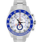 Rolex Yacht-Master II Stainless Steel White Blue 44mm Watch 116680 Watch