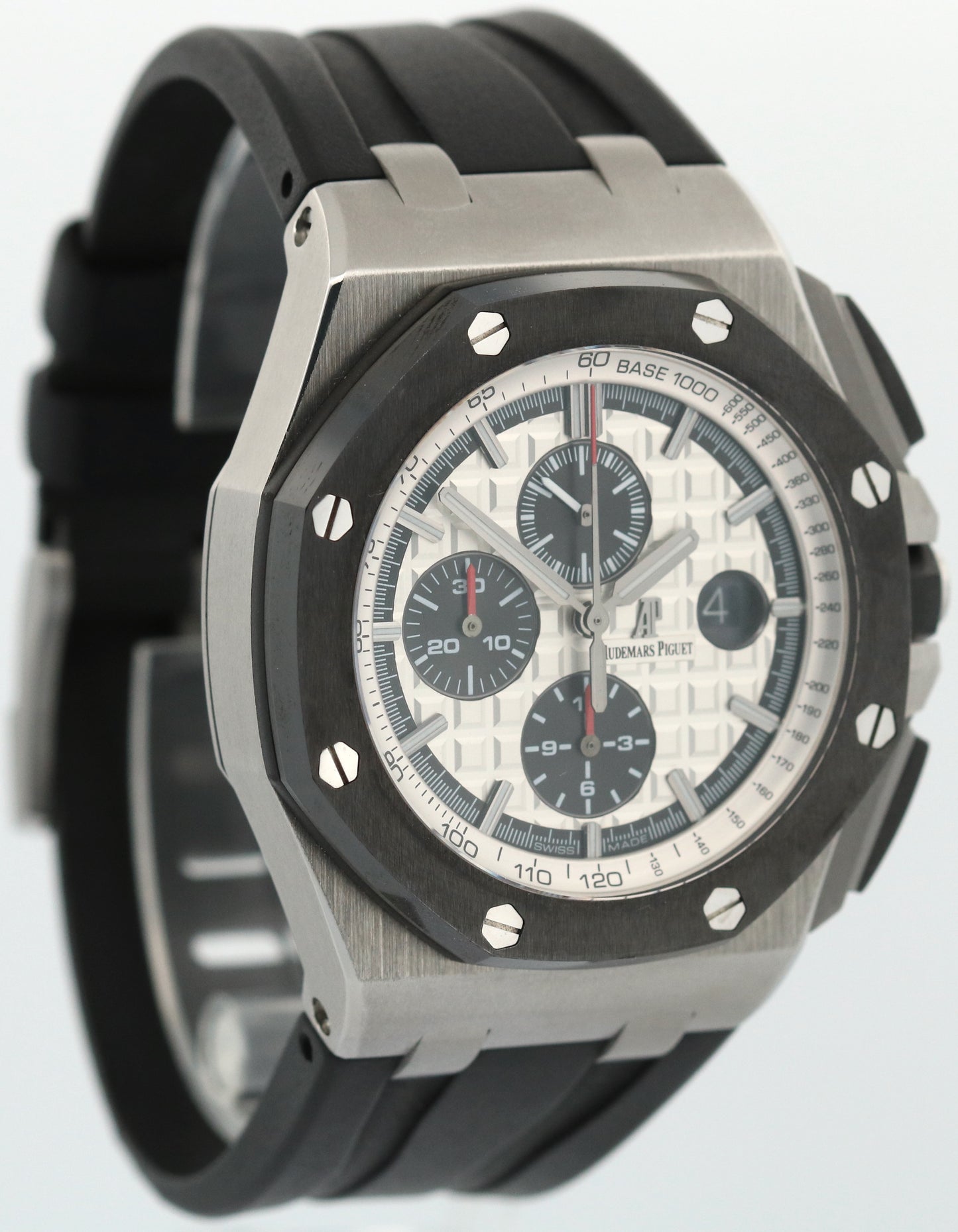 Audemars Piguet Royal Oak Offshore PANDA White Silver Rubber Steel 44mm 26400SO