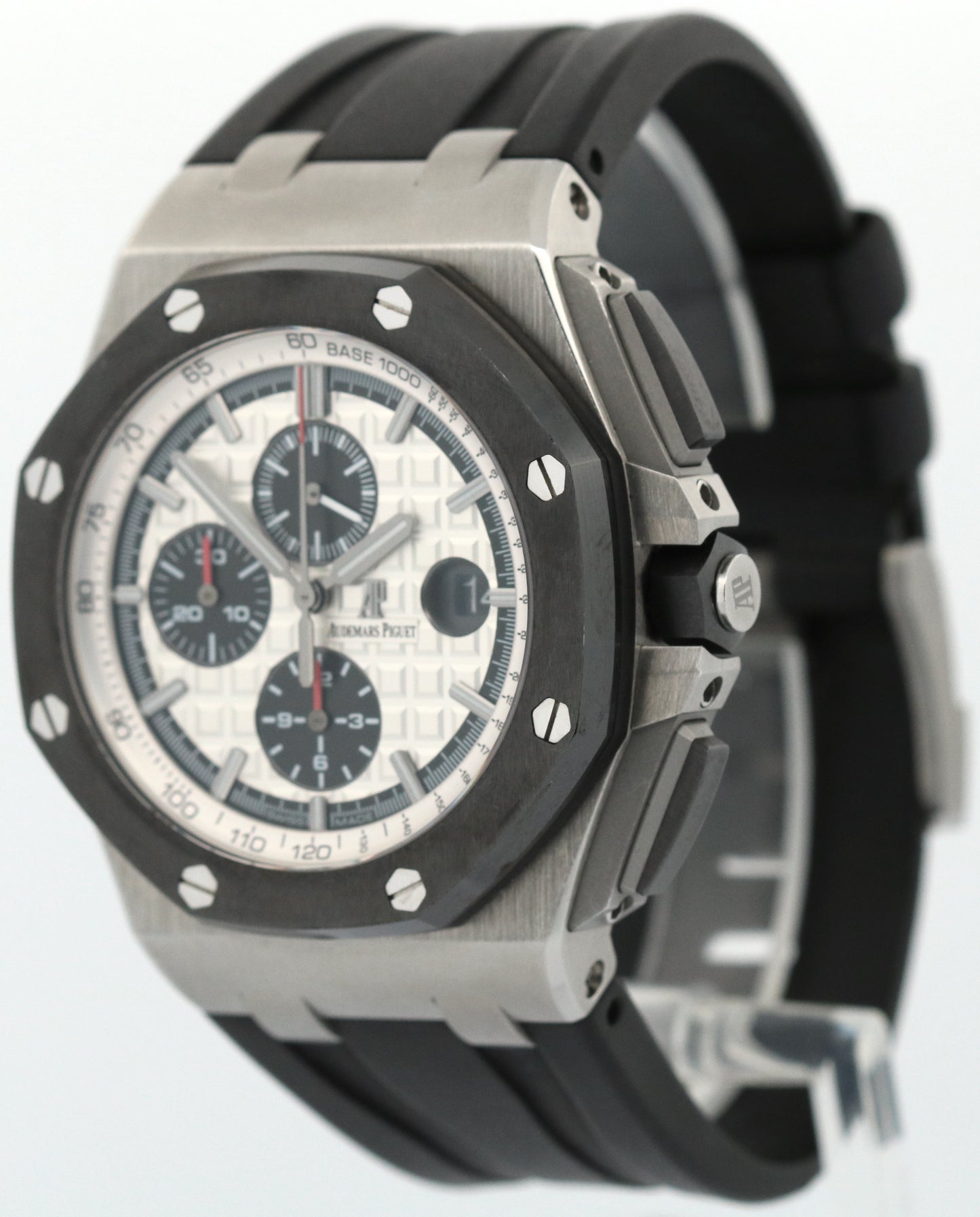 Audemars Piguet Royal Oak Offshore PANDA White Silver Rubber Steel 44mm 26400SO