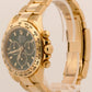 2018 PAPERS Rolex Daytona GREEN JOHN MAYER 40mm 18K Yellow Gold 116508 Watch BOX