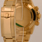 2018 PAPERS Rolex Daytona GREEN JOHN MAYER 40mm 18K Yellow Gold 116508 Watch BOX