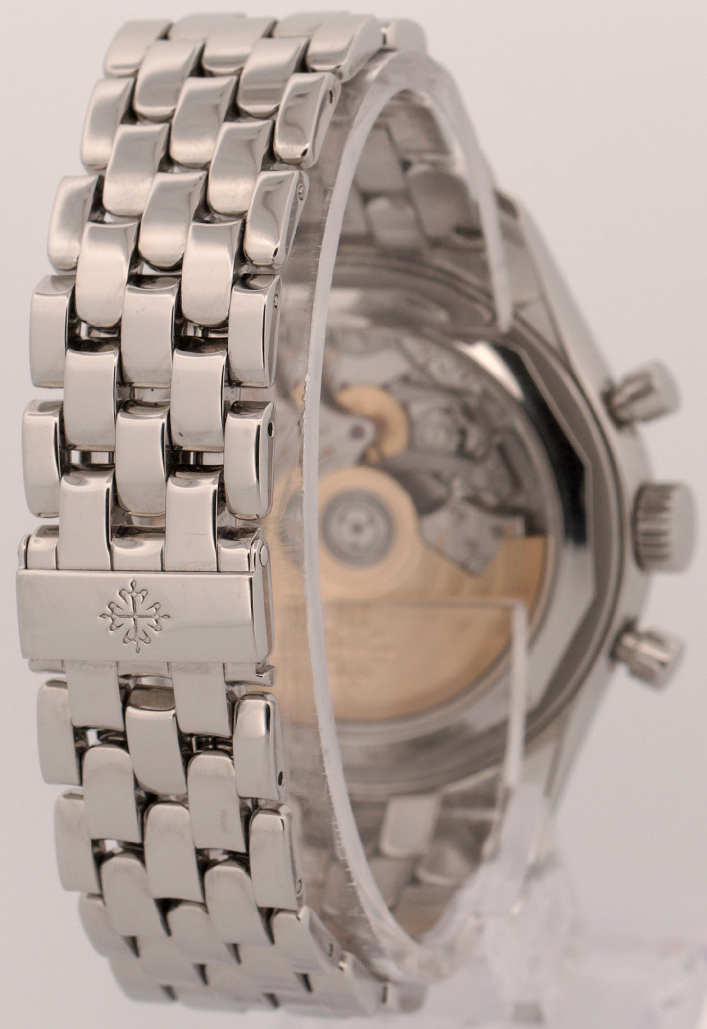 Patek Philippe Annual Calendar Chronograph WHITE 40mm Stainless Steel 5960/1A