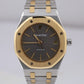 Audemars Piguet Royal Oak 36mm 18K Yellow Gold Steel Gray Date 14790SA Watch