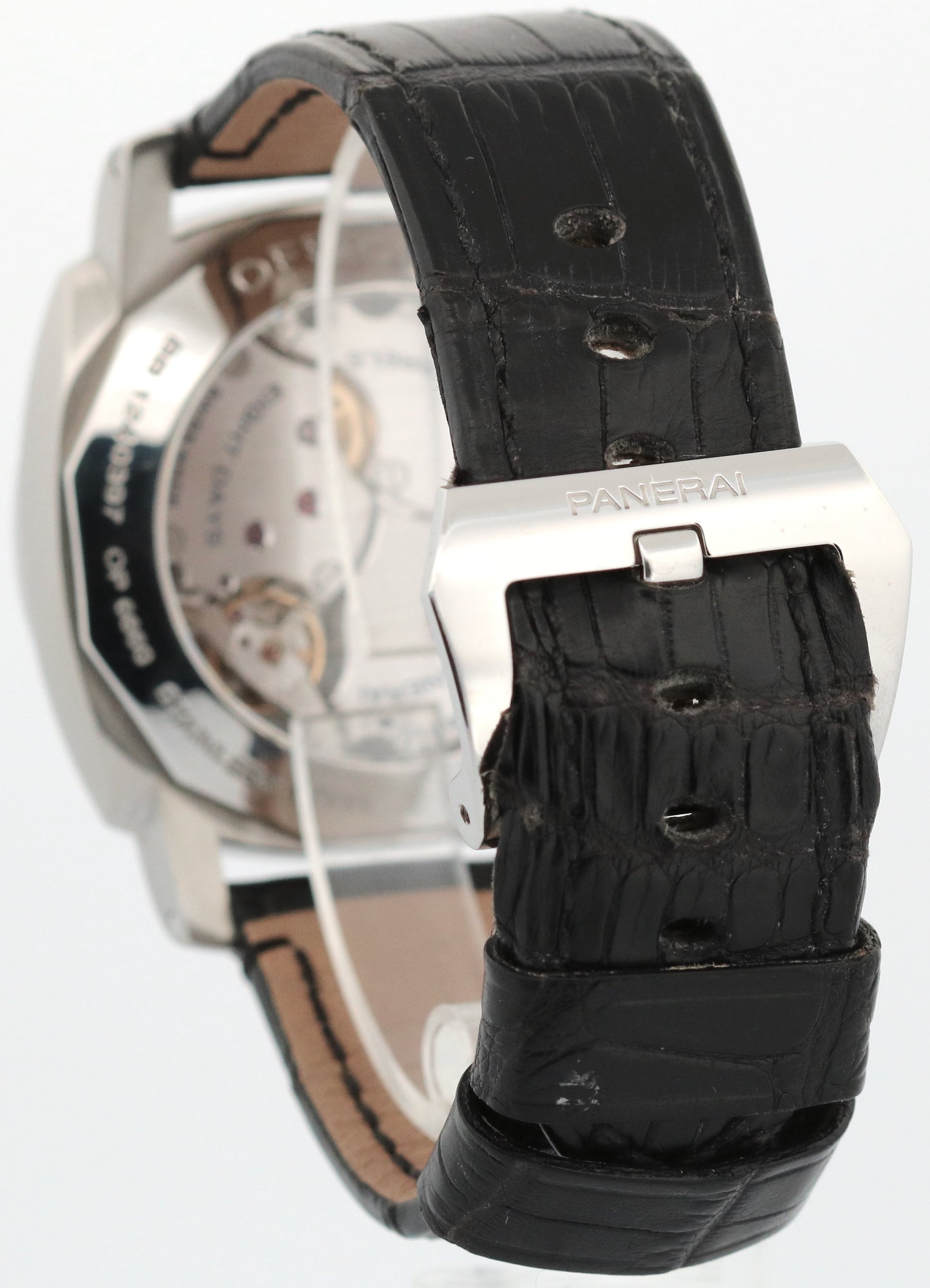 PAPERS Panerai Luminor Marina PAM00233 1950 GMT 8 Days DOT DIAL 44mm PAM233 BOX