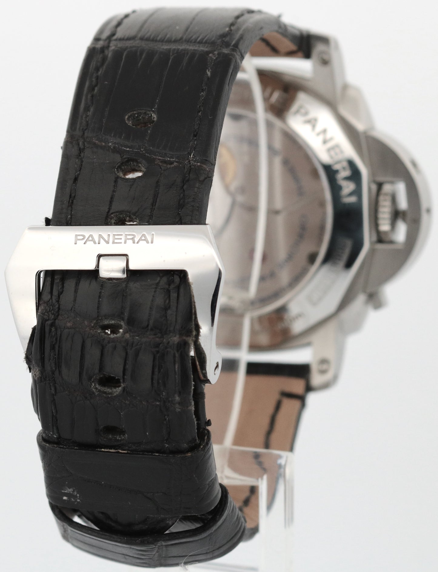 PAPERS Panerai Luminor Marina PAM00233 1950 GMT 8 Days DOT DIAL 44mm PAM233 BOX